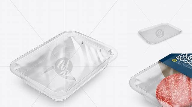 6799+ Transparent Tray PSD Mockup Half Side View High-Angle Shot Free Downloadable PSD