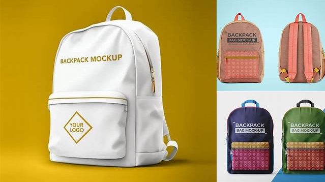 680+ Backpack Mockup Free Download Download Free