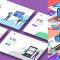 680+ Isometric Website Mockup Stylish Free PSD