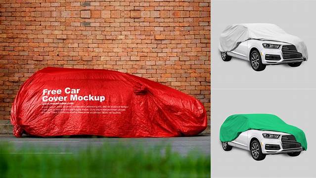 6801+ Car Cover Mockup PSD Download