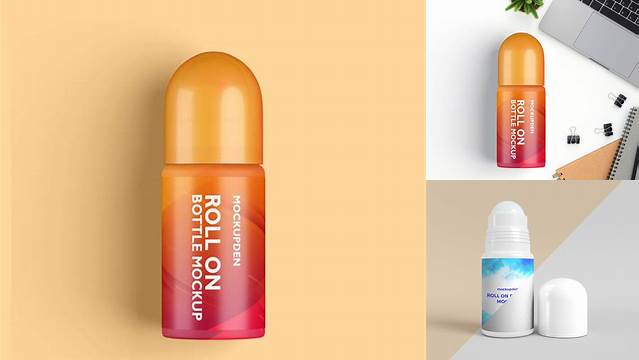 6801+ Roll On Bottle Mockup Free Smart Layer Mockup Free