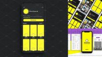 6805+ Snapchat Mockup Free Professional PSD Template