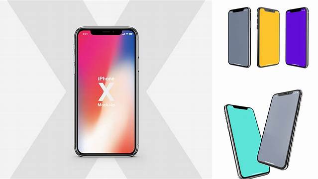 6810+ Iphone X Mockup Free Hight Resolution