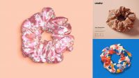 6821+ Hair Scrunchie Mockup Free Digital Download