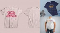 6825+ Free Apparel Mockups Modern Photoshop Resource