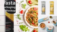 6825+ Mockup Pasta Packaging For Free Download