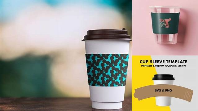 6827+ Cup Sleeve Mockups Advanced Editable PSD