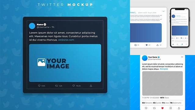 6833+ Tweet Mockup Digital Download