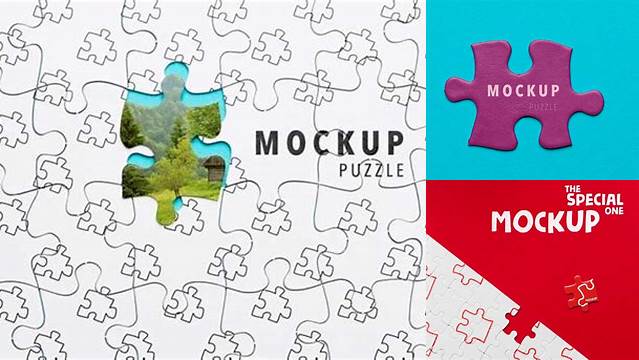 6835+ Puzzle Mockup Free Download Exclusive Free Photoshop Mockup