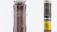 6840+ Black Pepper Jar PSD Mockup Photoshop Resource Free