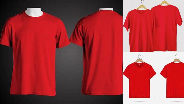 685+ Mockup Kaos Merah Polos Download Free