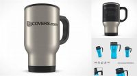 6850+ Metal Thermo Mug PSD Mockup Download Premium PSD Resource