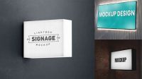 6851+ Neon Box Mockup Download Free