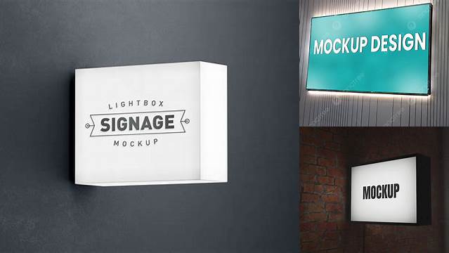 6851+ Neon Box Mockup Download Free