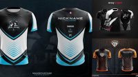 6856+ Free Download Mockup Jersey Esport Psd Versatile Photoshop File