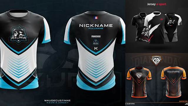 6856+ Free Download Mockup Jersey Esport Psd Versatile Photoshop File