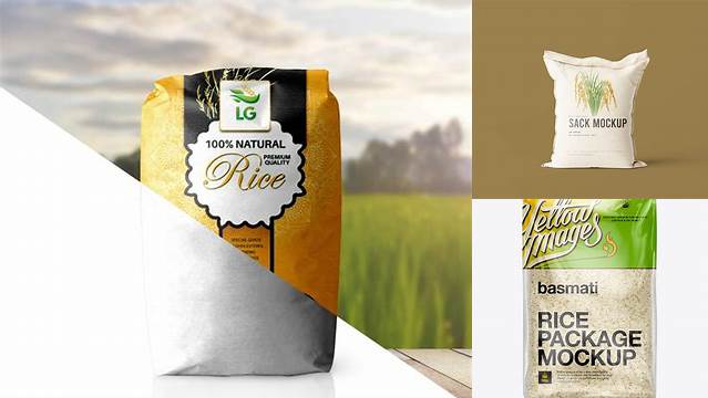 6856+ Rice Bag Mockup Free Mockup PSD Free Download