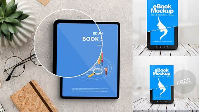 6861+ Ebook Mockup Psd Free Customizable PSD Templates