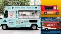 6862+ Food Truck Mockup Free PSD for Creatives