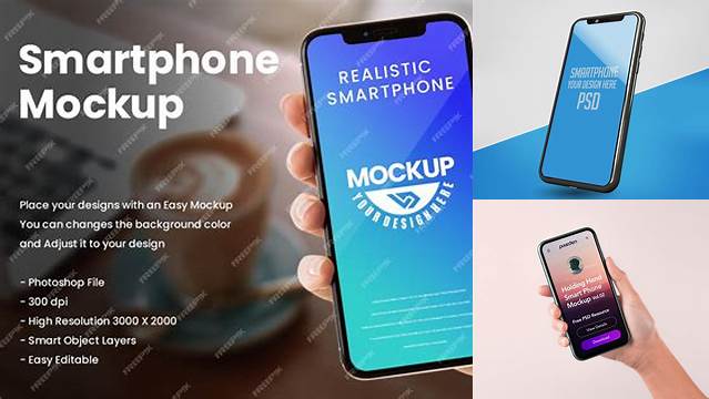 6862+ Mockup Handphone Free PSD