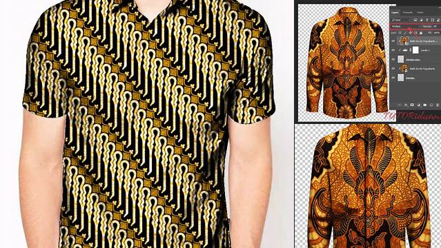 687+ Template Baju Batik Untuk Photoshop Photoshop Freebie