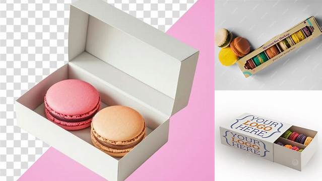 6870+ Macaron Box Mockup Smart PNG Image