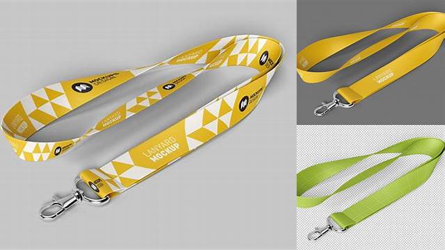 6878+ Lanyard Mockup Free Psd Smart Layer PSD