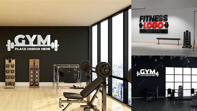 6885+ Gym Logo Mockup Versatile PSD Mockup File