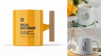 6897+ Glossy Mug PSD Mockup Elegant and Stylish Mockup