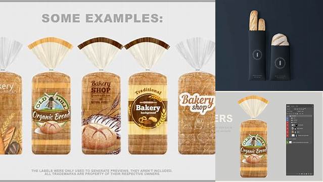 6902+ Bread Package With Clip PSD Mockup Mockup PSD Free Download