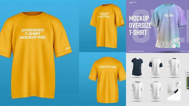 6904+ Oversize T Shirt Mockup Free For Free Download