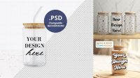 6905+ Can Glass Mockup Best Free Mockup PSD