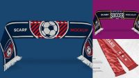 6906+ Sport Scarf Mockup Best Free Mockup PSD