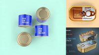 6911+ Fish Tin Can PSD Mockup Creative PSD Resources