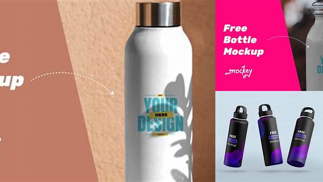 6912+ Bottle Mockup Online Modern Design PSD