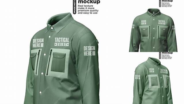 6912+ Mockup Baju Tactical High-End Creative PSD Template