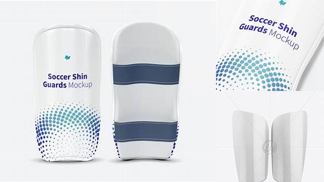 692+ Soccer Shin Guards PSD Mockup Front & Back Views Custom Mockup Graphic Design