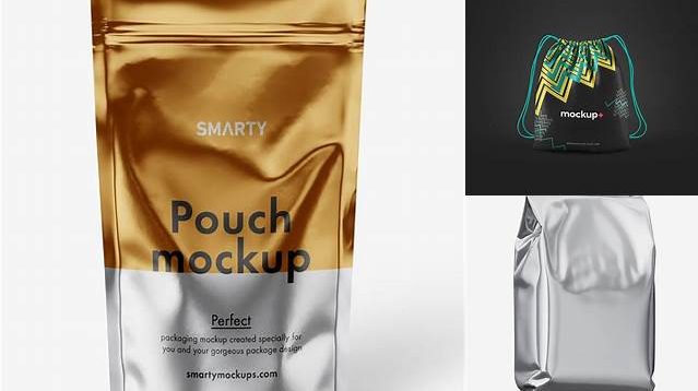 6920+ Metallic Bag PSD Mockup Smart Layer PSD