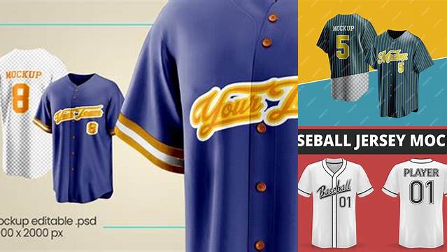 6921+ Baseball Jersey Mockup Free Download Stylish PSD for Free