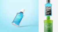 6922+ Mouthwash Bottle Mockup Free Hight Resolution