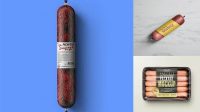 6935+ Sausage Mockup Free Layered PSD File