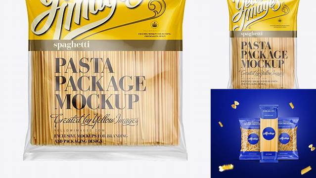 6936+ Big Spaghetti Bag PSD Mockup Versatile and Elegant PSD File