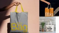 6937+ Tote Bag Mockup Online Creative Layered Design File