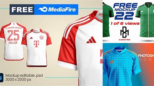 6940+ Adidas Jersey Mockup Download Free