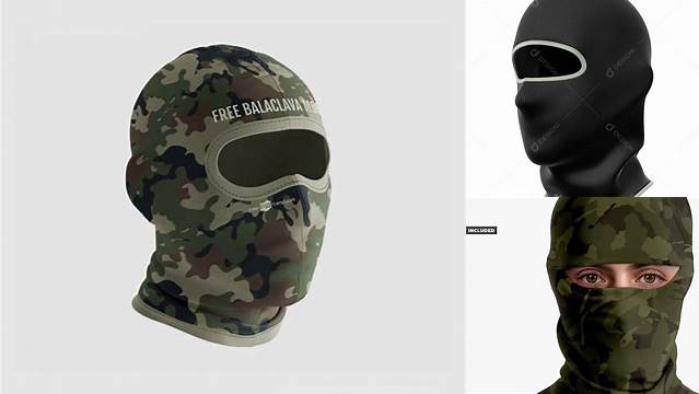 6940+ Balaclava Mockup Free Downloadable PSD