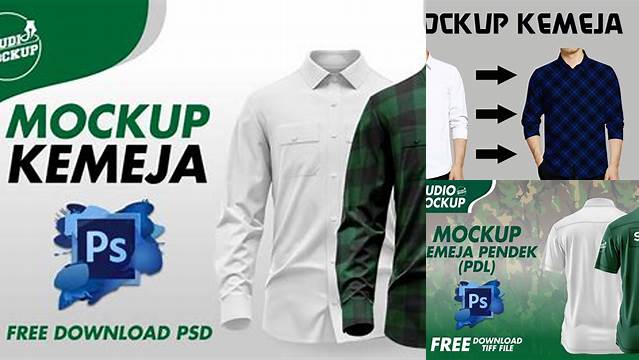 6943+ Mockup Kemeja Psd Photoshop Freebie