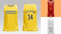 6944+ Basketball Jersey Mockup Psd Free Free PSD