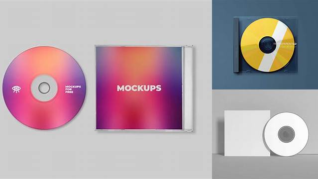 6947+ Cd Mockup Free Online Smart PNG Image