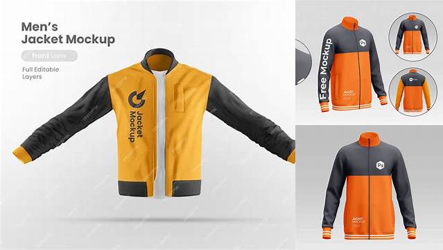 6952+ Jacket Mockup Versatile PSD Mockup File