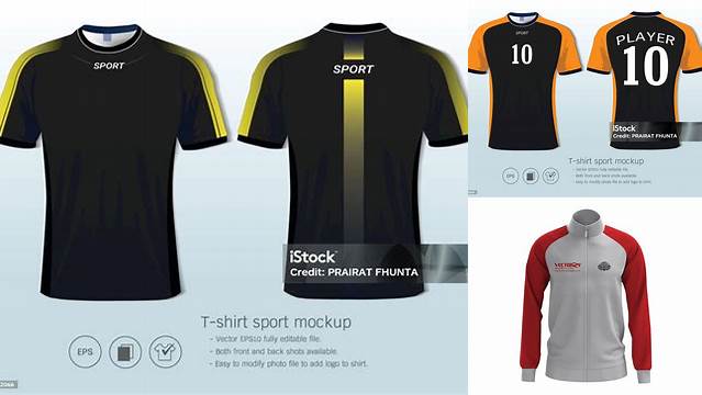 6959+ Mock Up Baju Olahraga Smart Object PSD